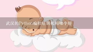 武汉的Python编程培训机构哪个好